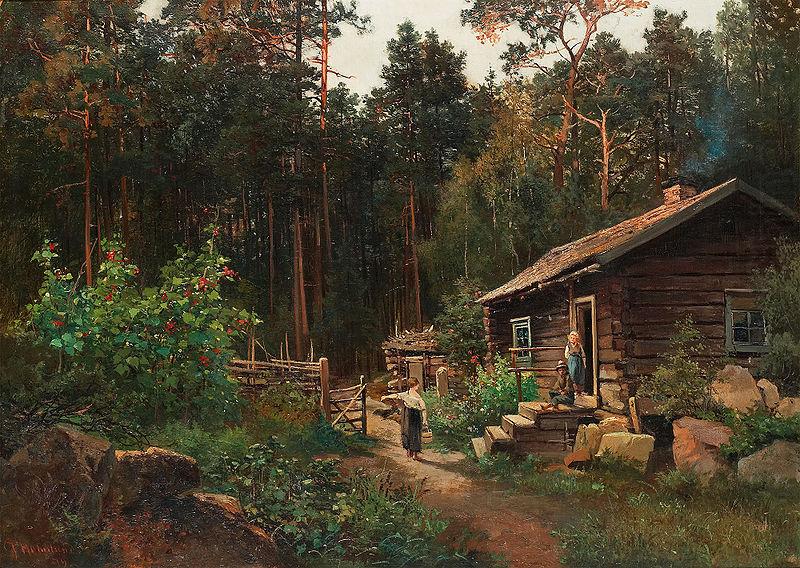 Stuga vid skogsbryn, Josefina Holmlund